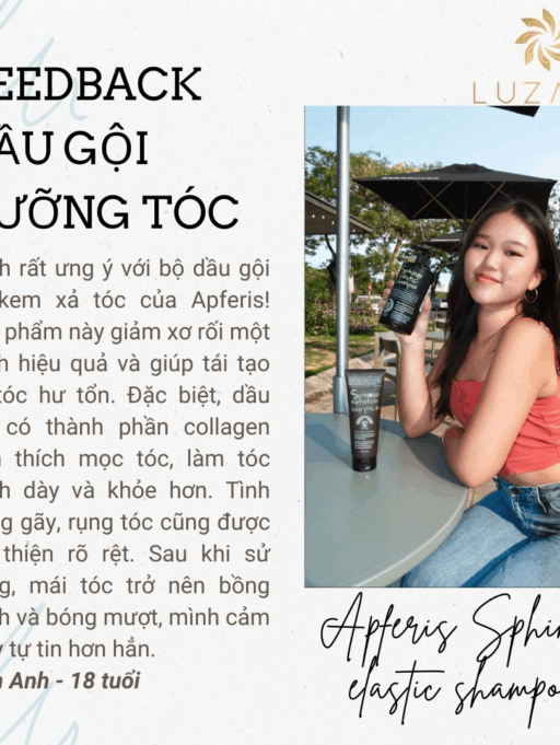 Cách Chăm Sóc Tóc Với Dầu Gội APFERIS